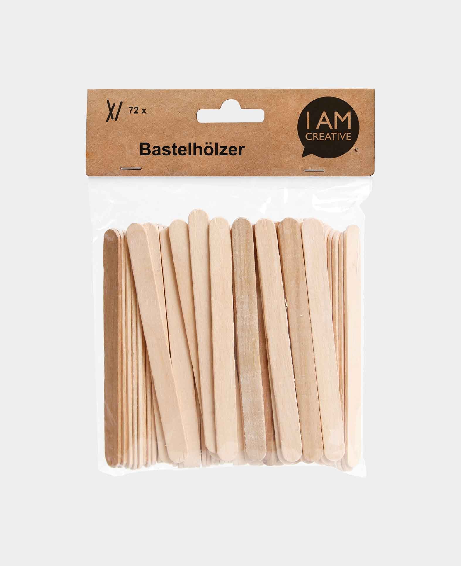 Craft sticks, 110 x 11 mm, 72 pcs.