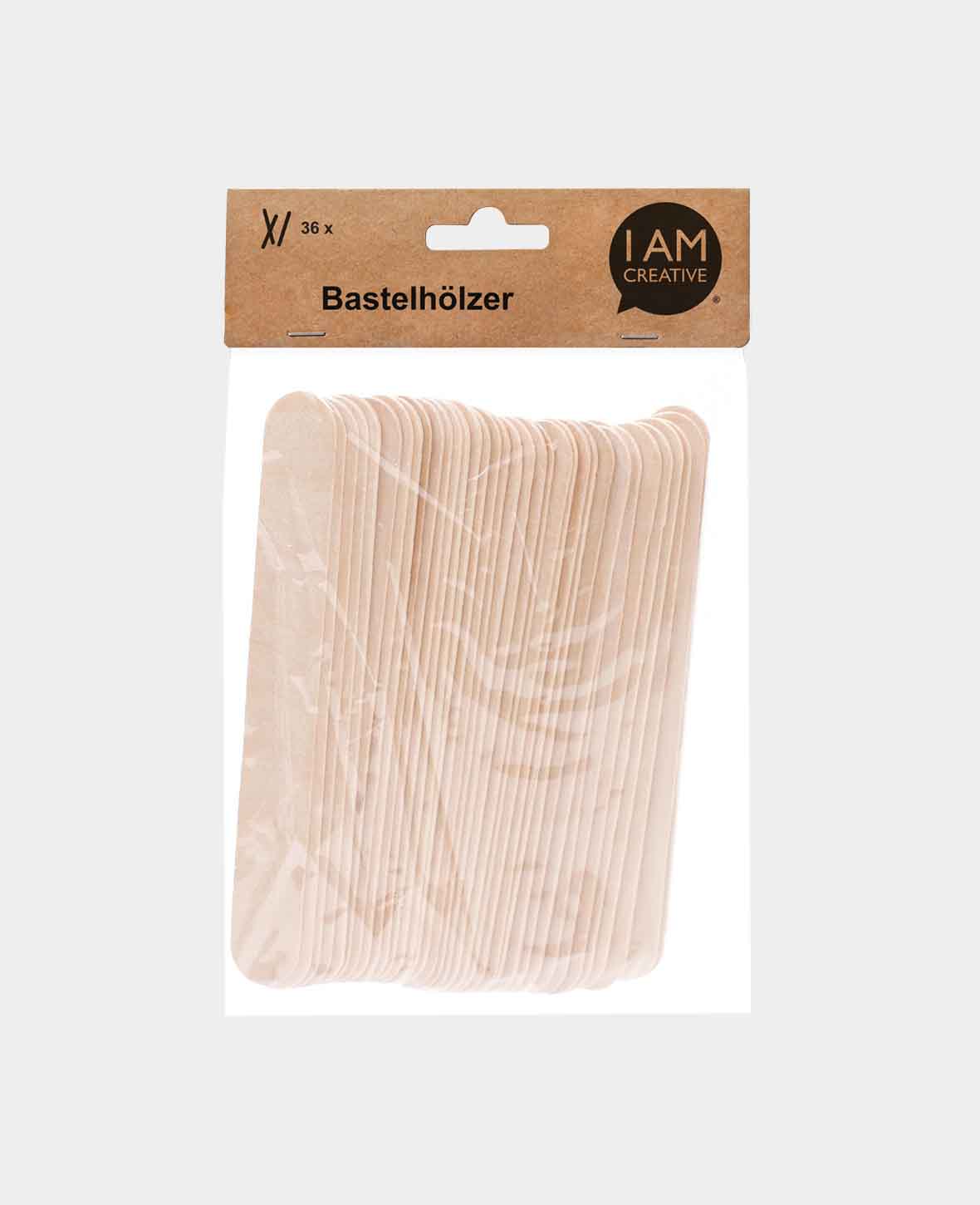 Craft sticks, 150 x 20 mm, 36 pcs.