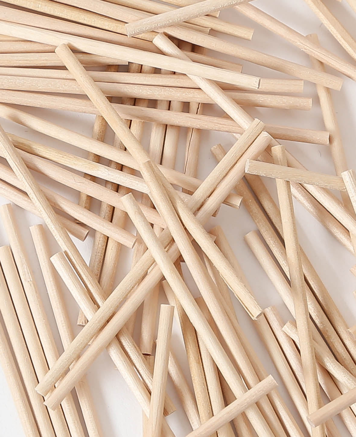 Wooden sticks, 80 x 3 mm, 100 pcs.