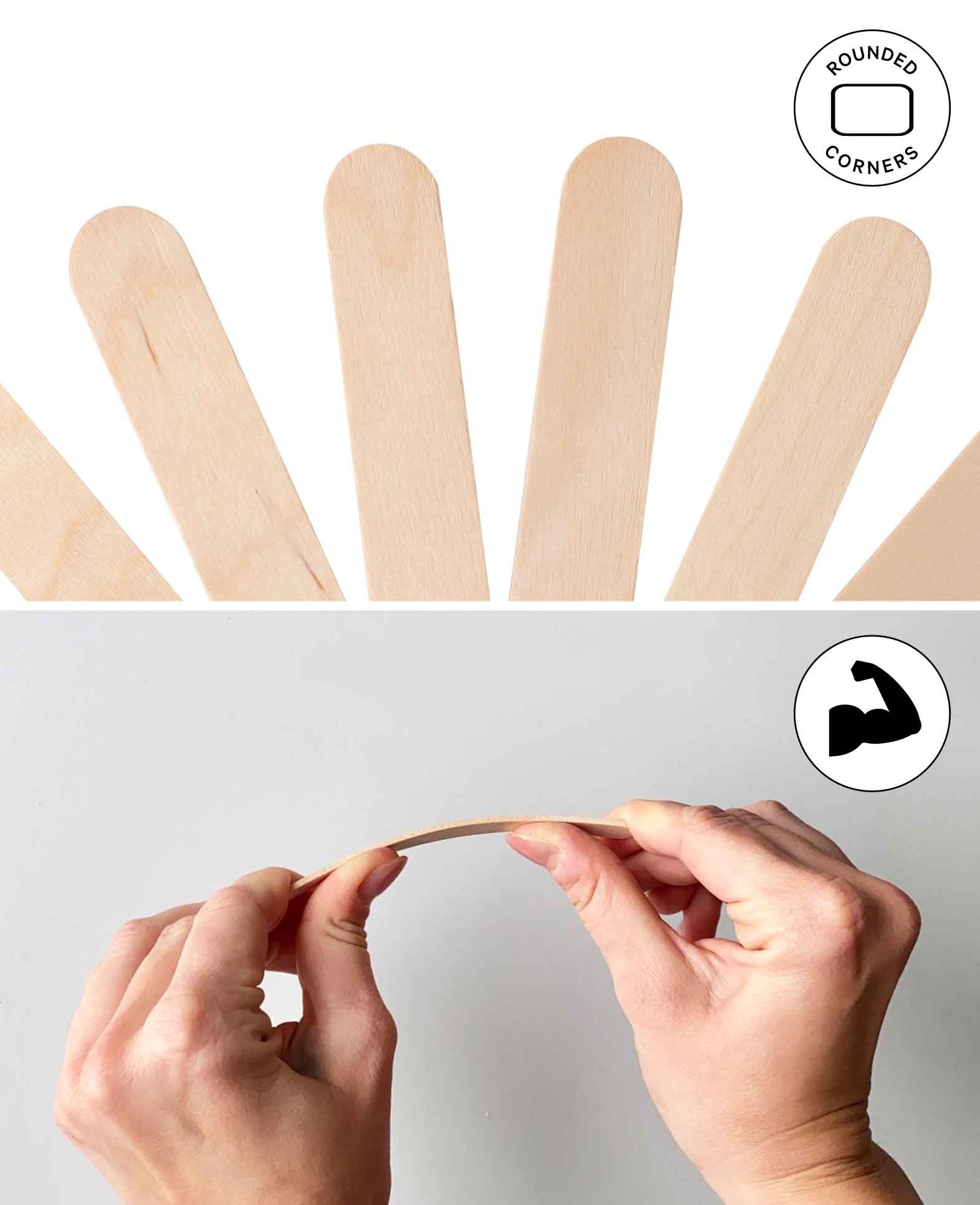 Craft sticks, 65 x 10 mm, 100 pcs.