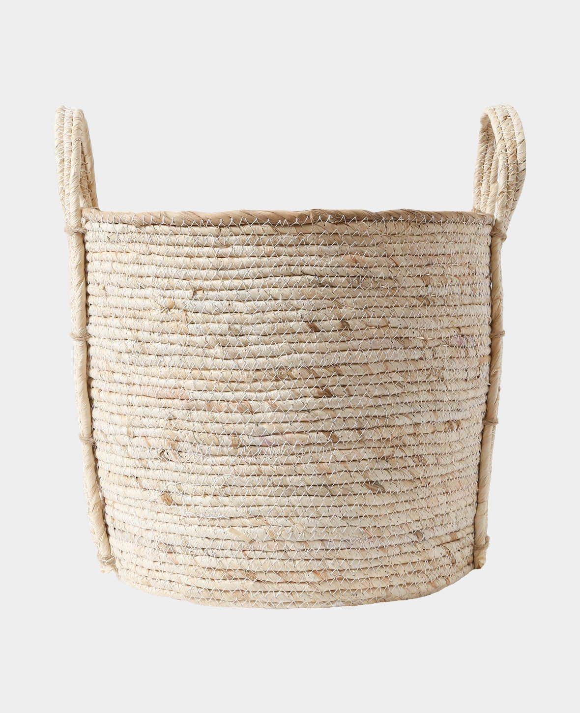 Corn basket, natural, 36x36xH30cm