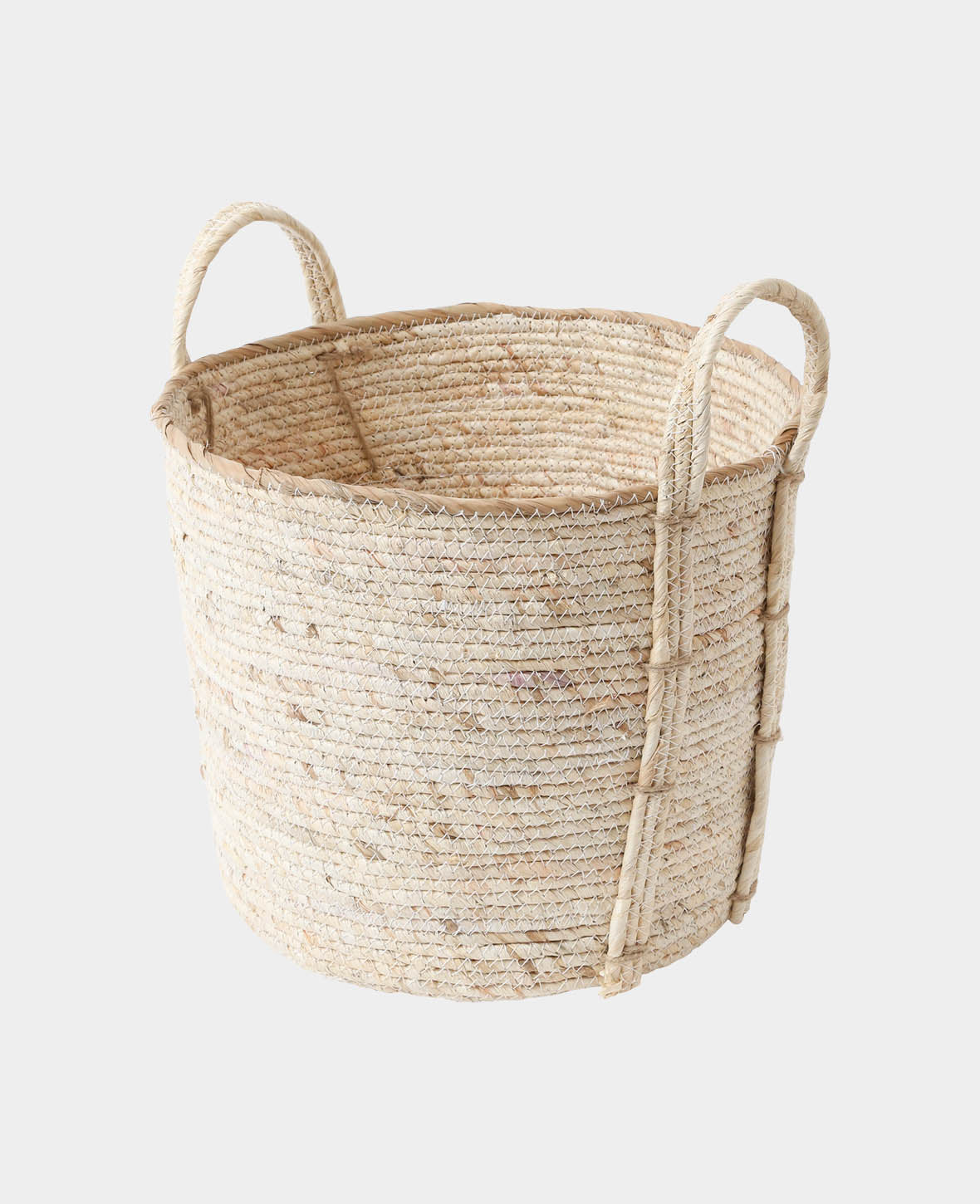 Corn basket, natural, 31x31xH26cm