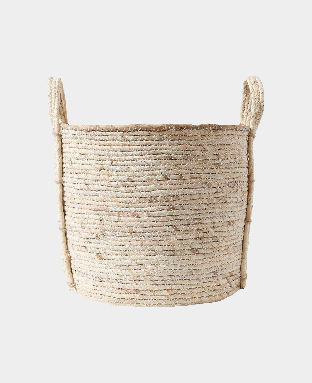 Corn basket, natural, 31x31xH26cm