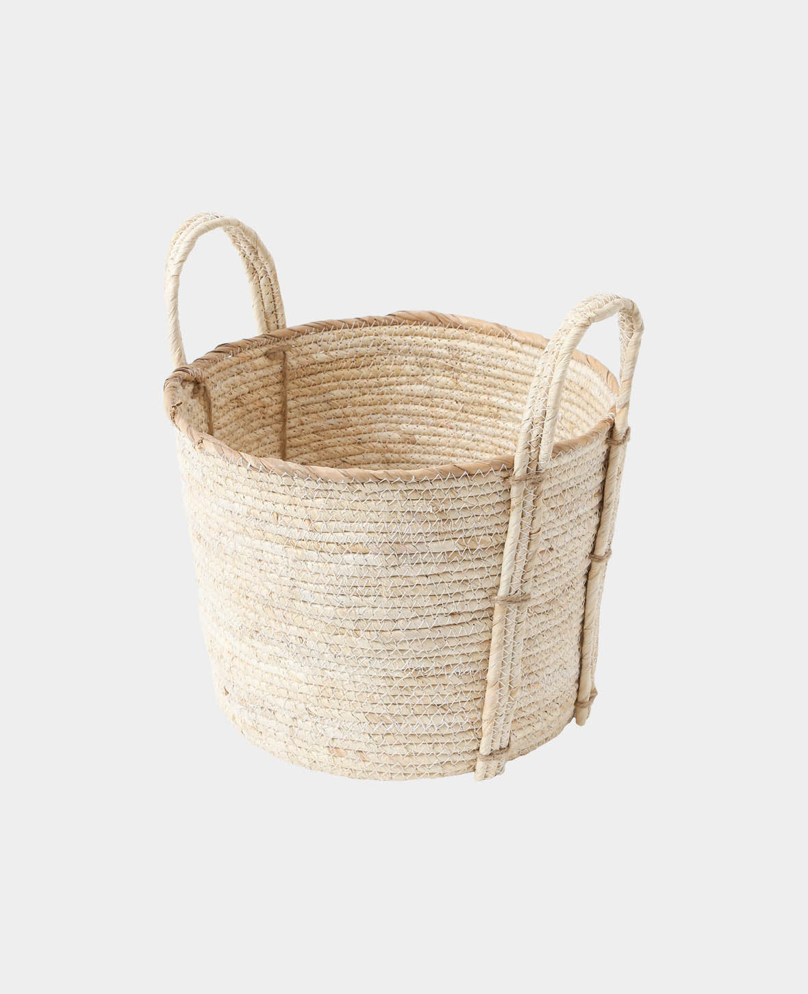 Corn basket, natural, 27x27xH21cm