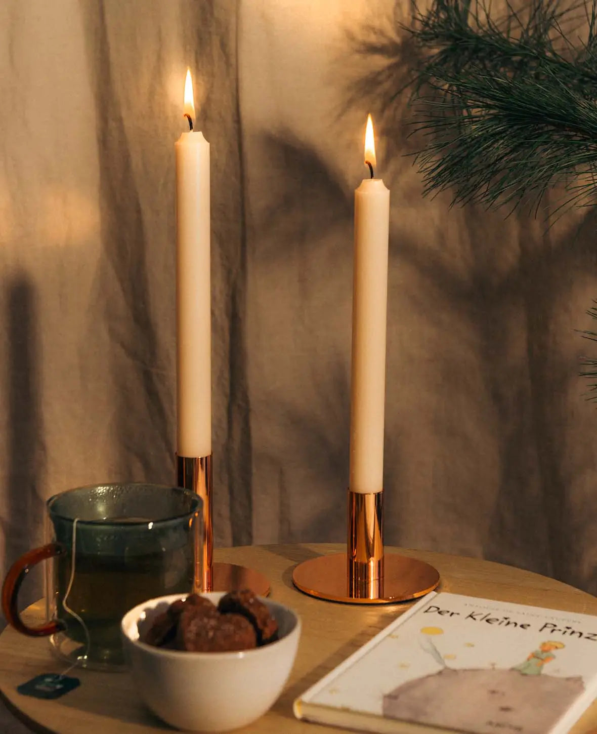 Candle holder rose, 6.5cm
