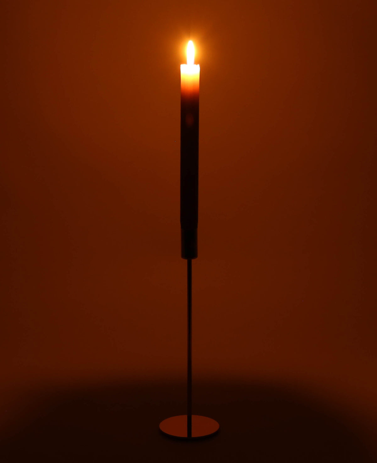 Kerzenständer für Stabkerzen in Gold, 28 cm