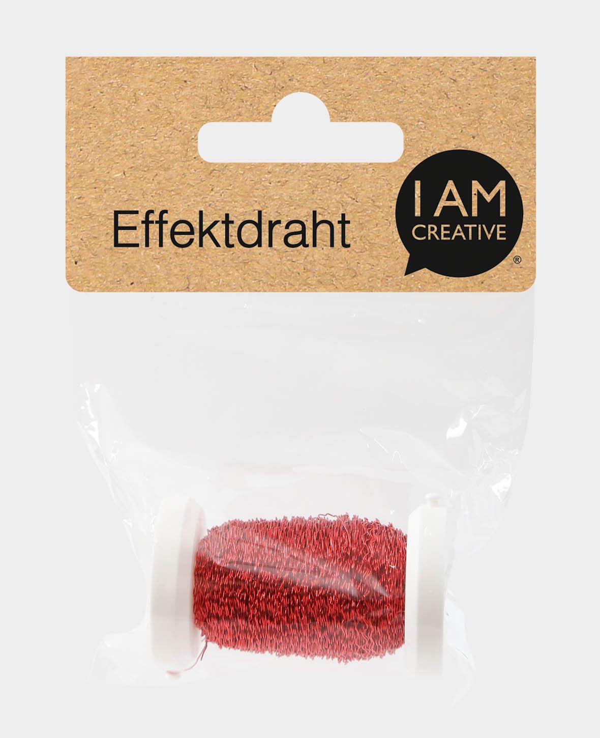 Effect Metal Wire, Red, 0.25 mm x 50 m