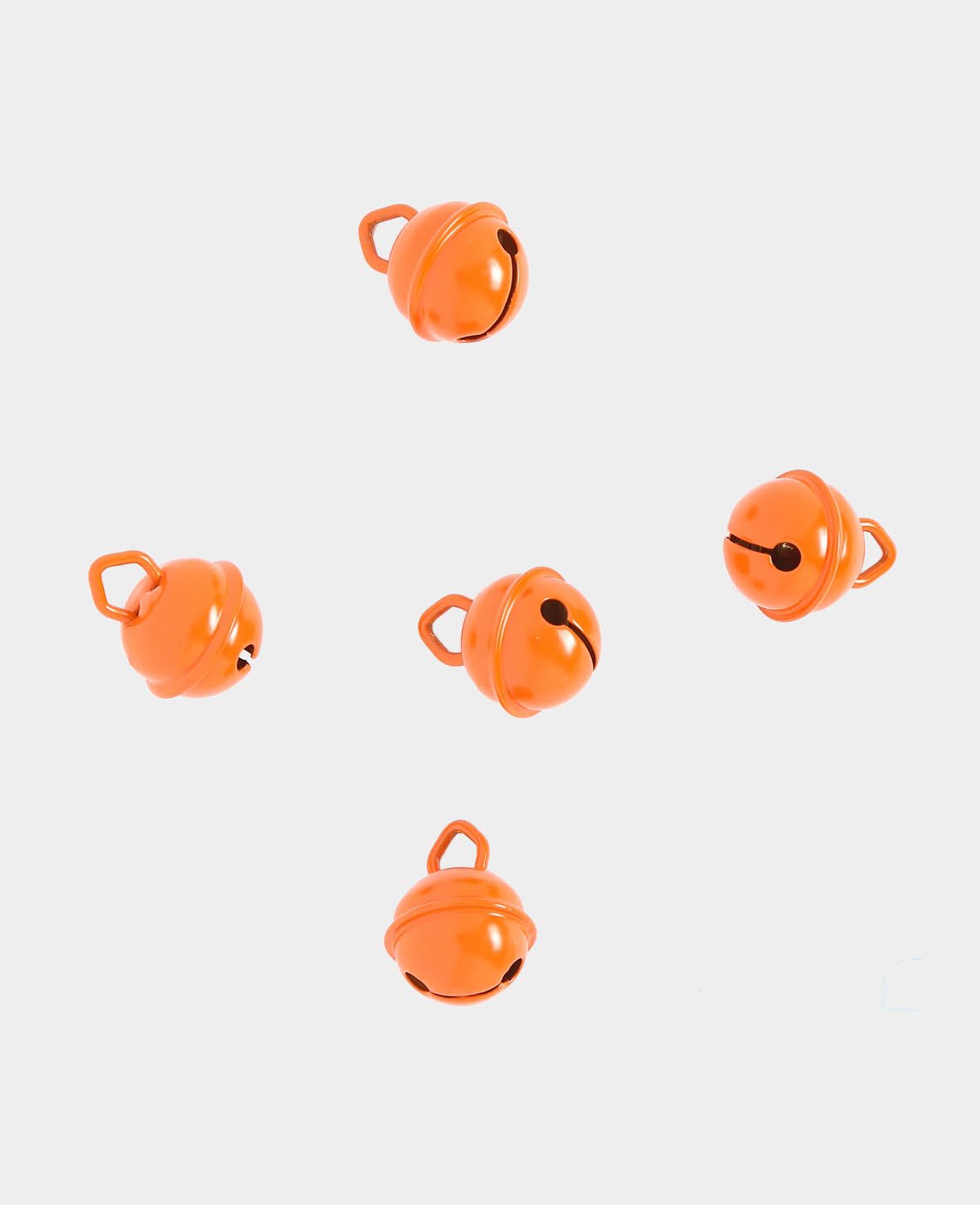 Clochettes, orange Ø 15 mm, 5 pièces