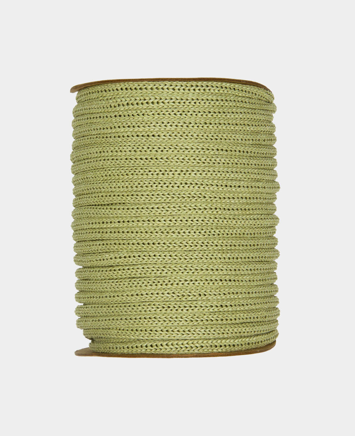 Tube tricoté en fil de papier, ø 4 mm x 30 m, vert clair