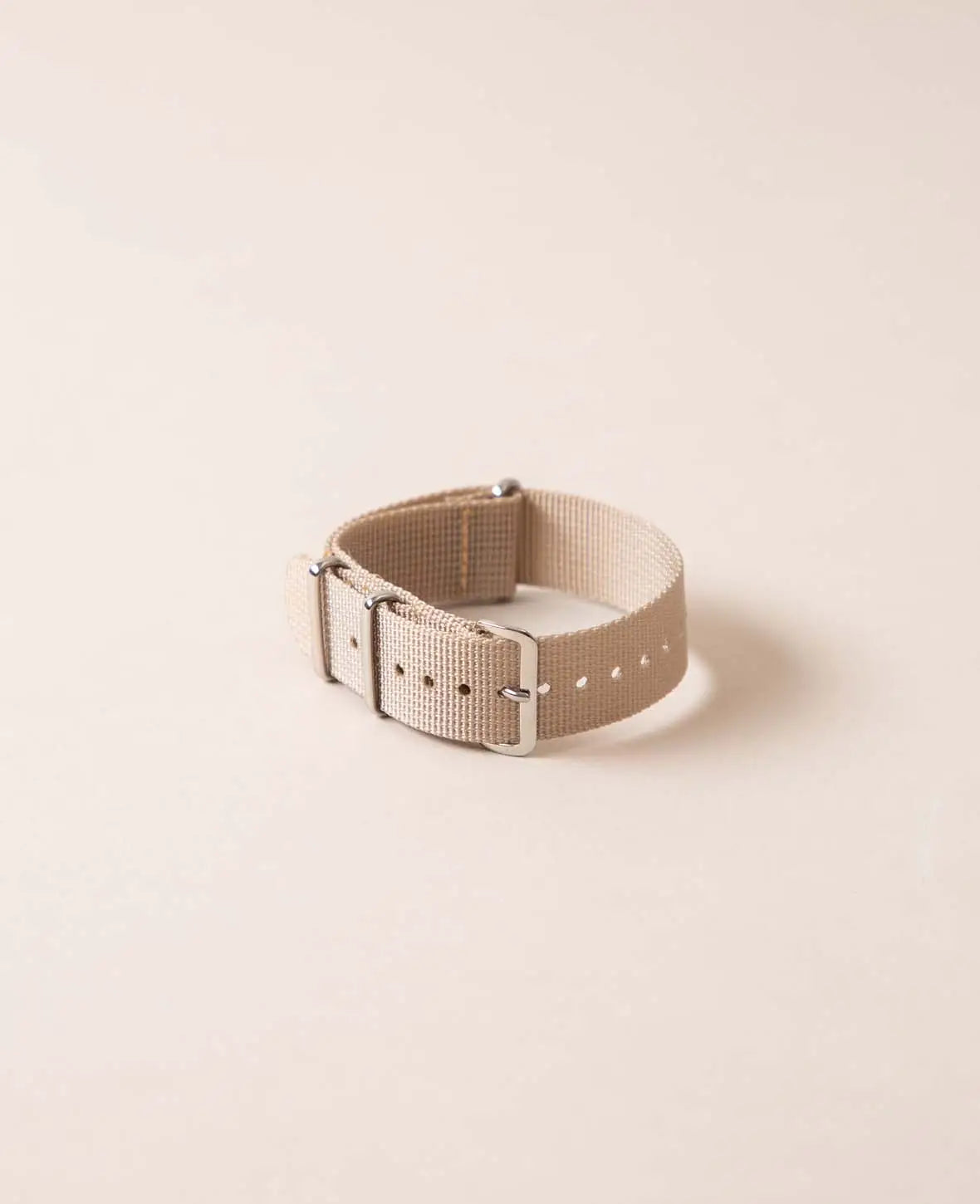Bracelet de montre Nato beige