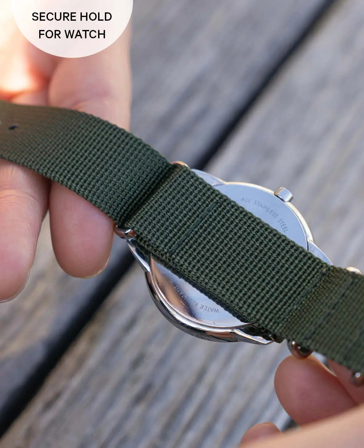 Natostrap Uhrenarmband Olive