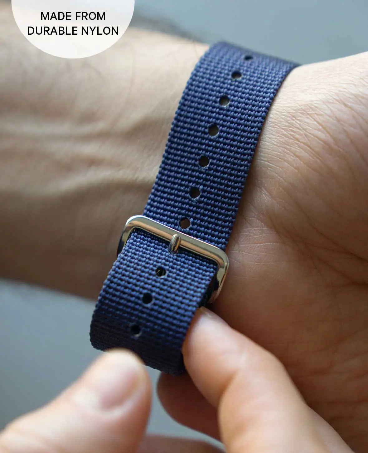 Natostrap Uhrenarmband Blau