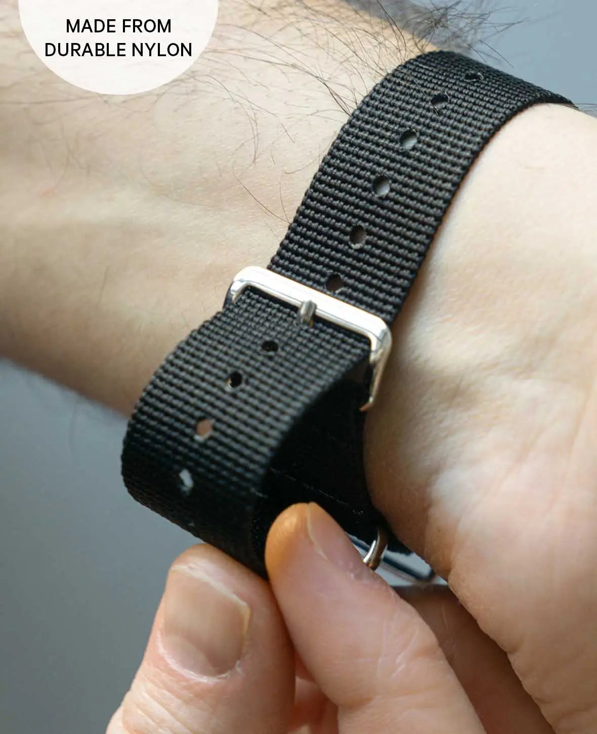 Bracelet de montre Nato noir