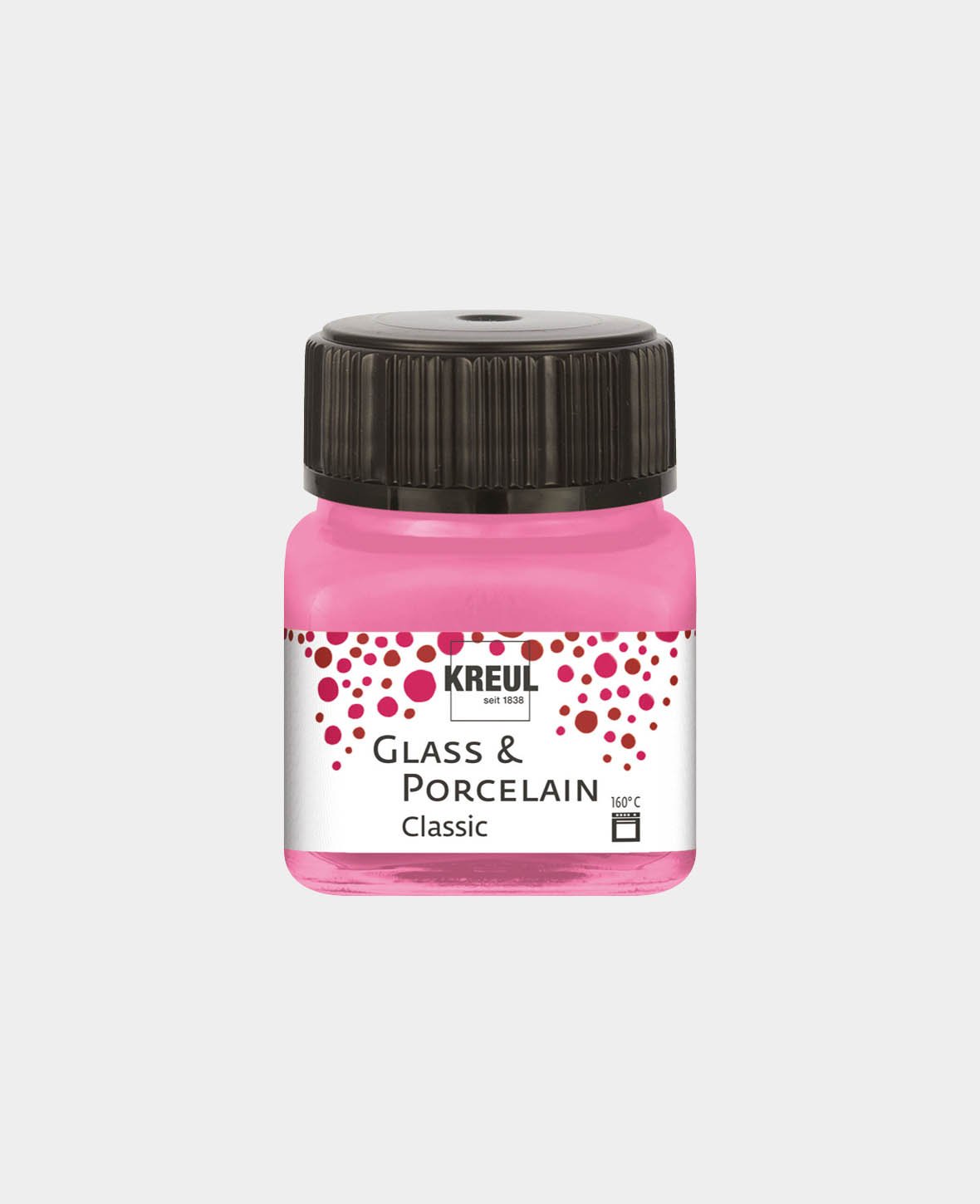 KREUL Glas- & Porzellanfarbe, Rosa, 20 ml