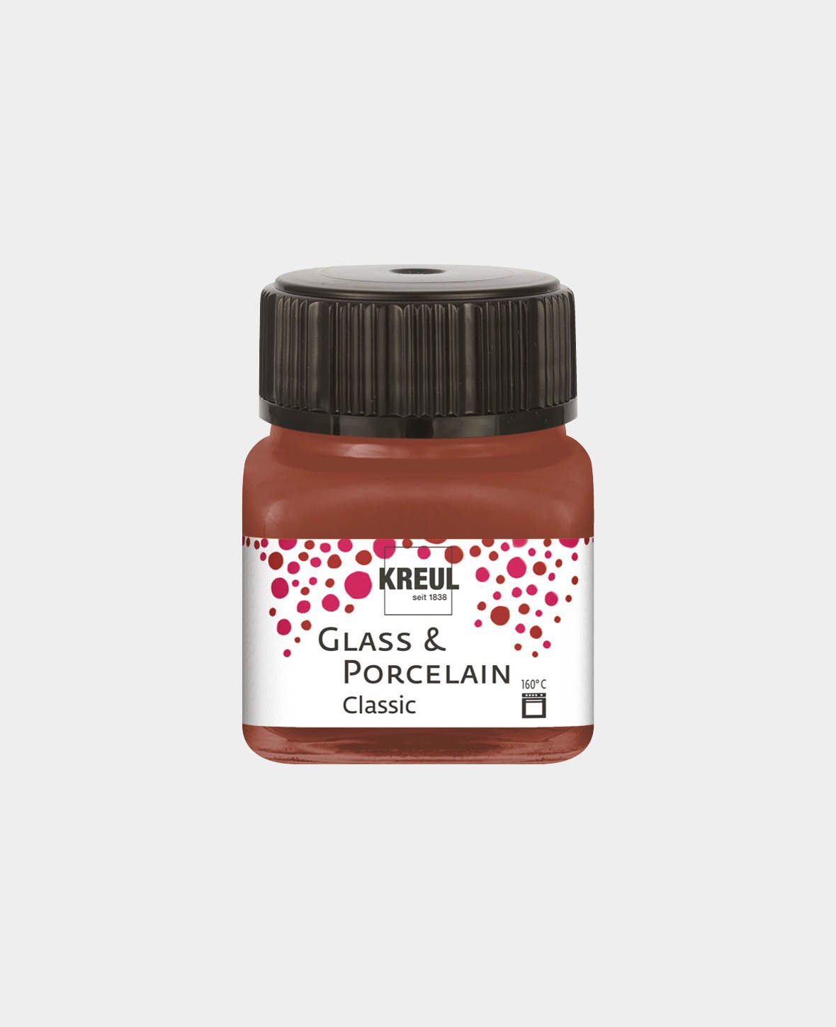 KREUL Glas- & Porzellanfarbe, Cognac, 20 ml