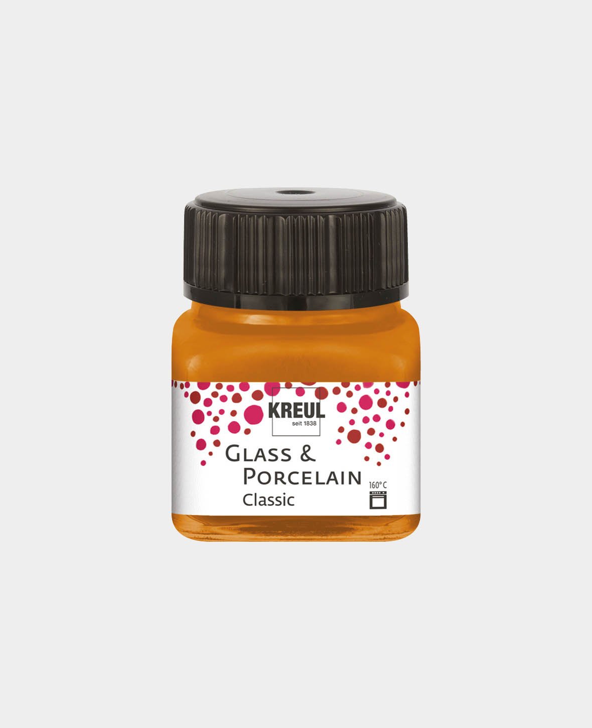 KREUL Glas- & Porzellanfarbe, Metallic-Goldbronze, 20 ml