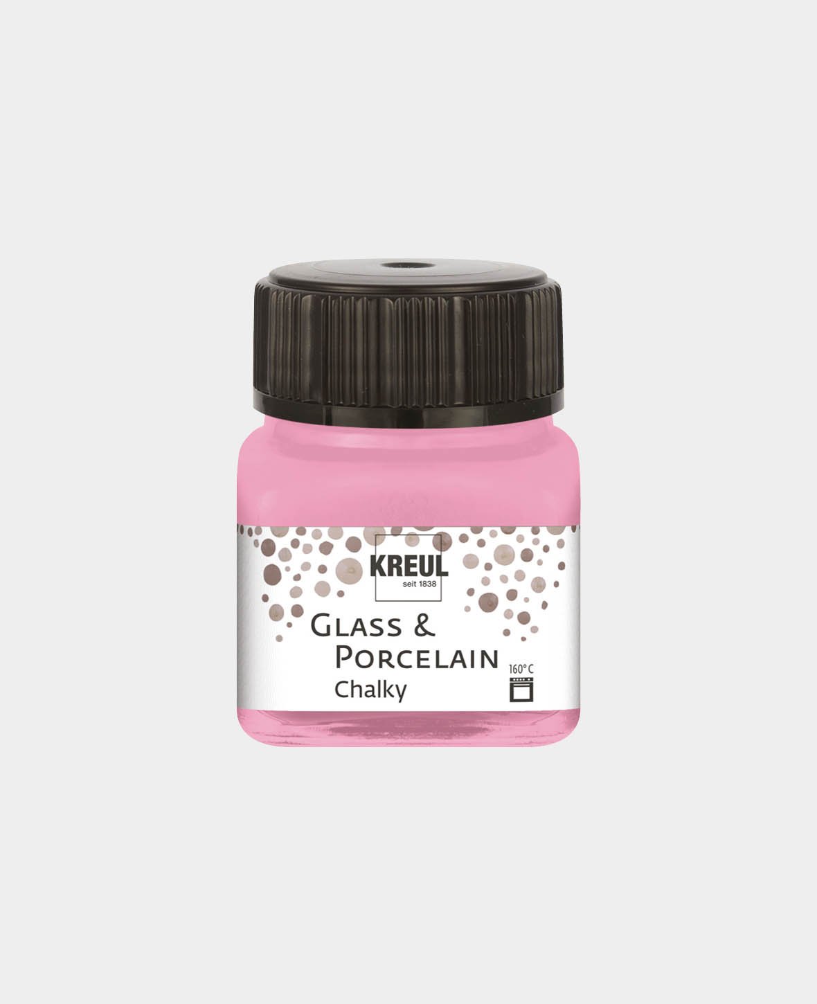 KREUL Glas & Porzellanfarbe Chalky, Candy Rose, 20 ml