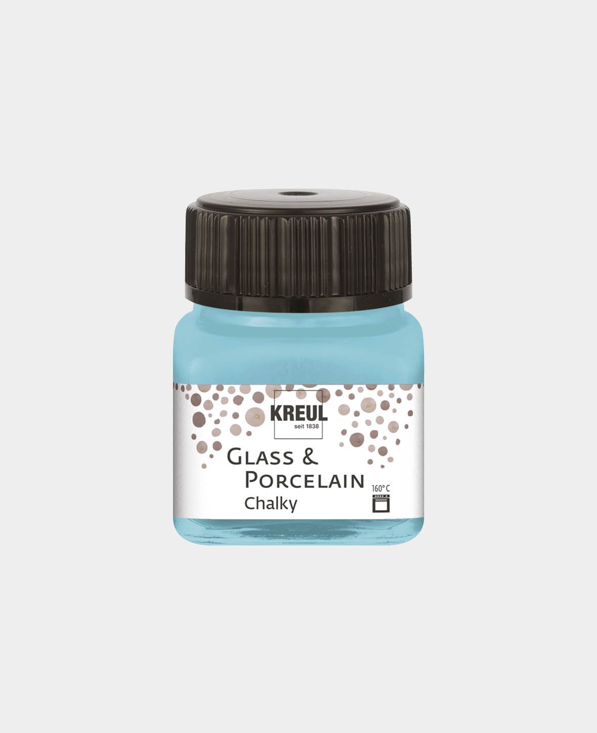 KREUL Glas & Porzellanfarbe Chalky, Ice Mint, 20 ml