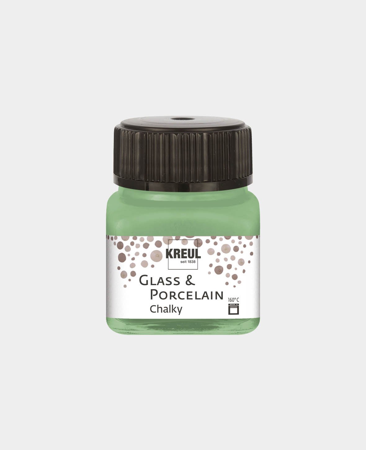 KREUL Glas & Porzellanfarbe Chalky, Rosemary Green, 20 ml