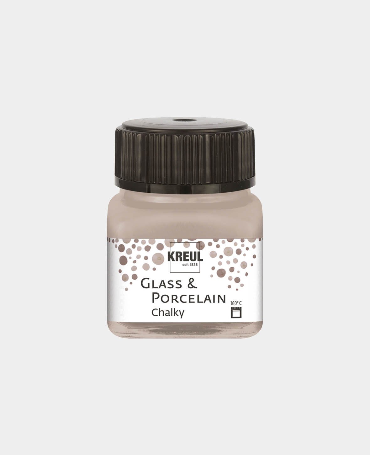 KREUL Glas & Porzellanfarbe Chalky, Noble Nougat, 20 ml