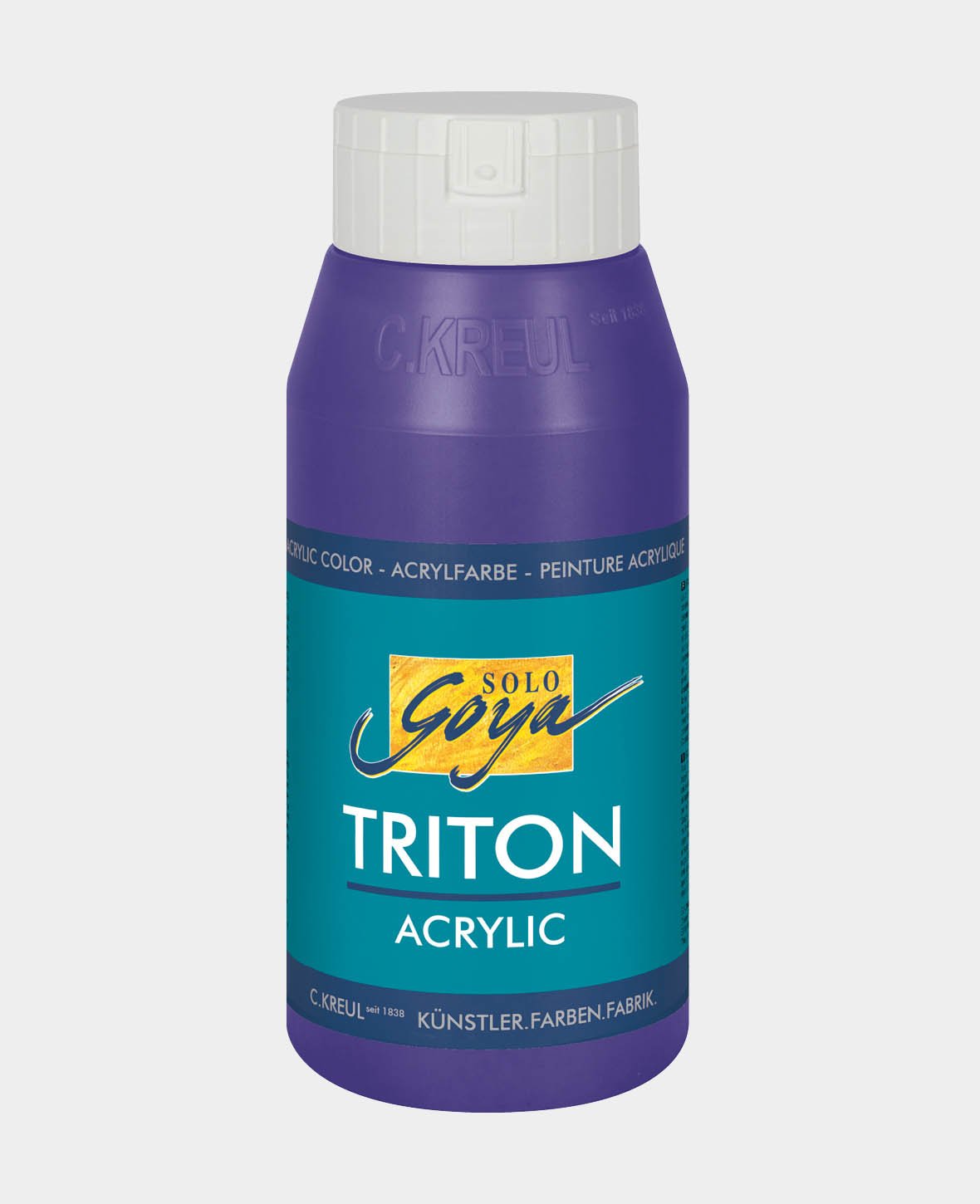 SOLO GOYA Triton Acrylfarbe, Violett, 750 ml