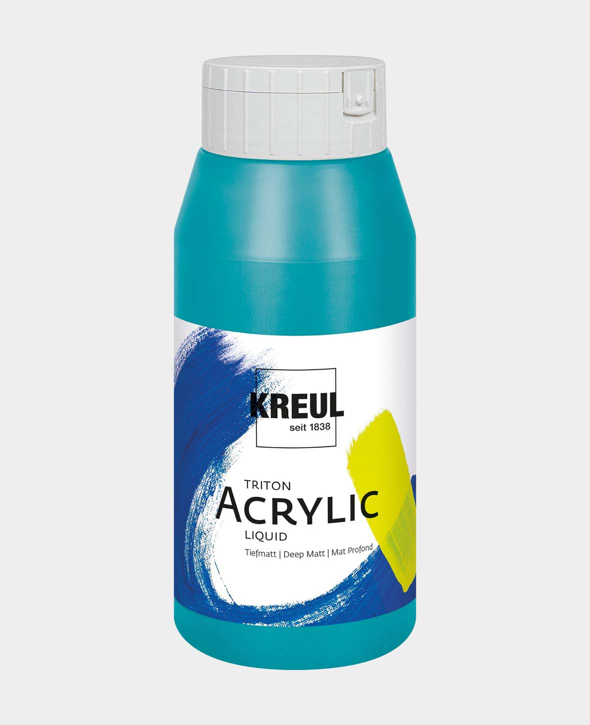 Triton Acrylique Liquide, à base d'eau, Bleu turquoise, 750 ml