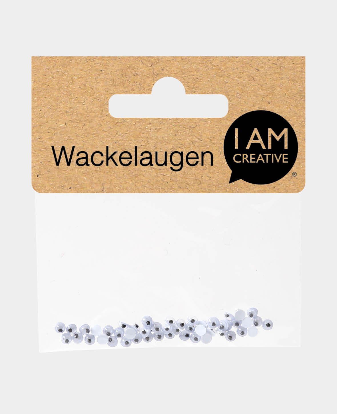 Mini Wackelaugen ø 3 mm, 50 Stk.