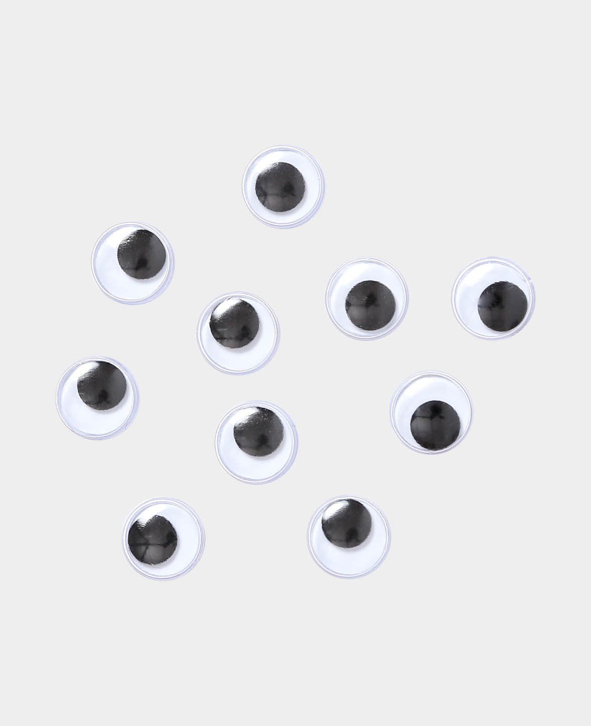 Wackelaugen ø 10 mm, 10 Stk.