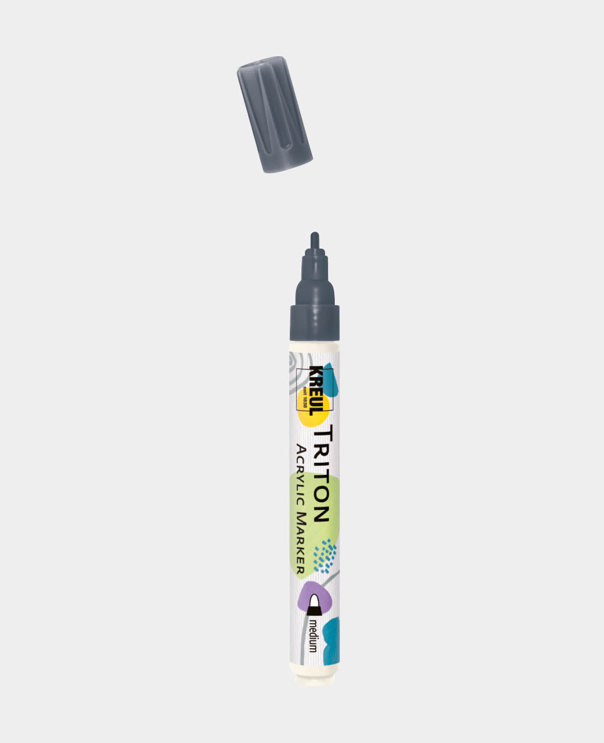 KREUL Triton Marker Medium, Graphite