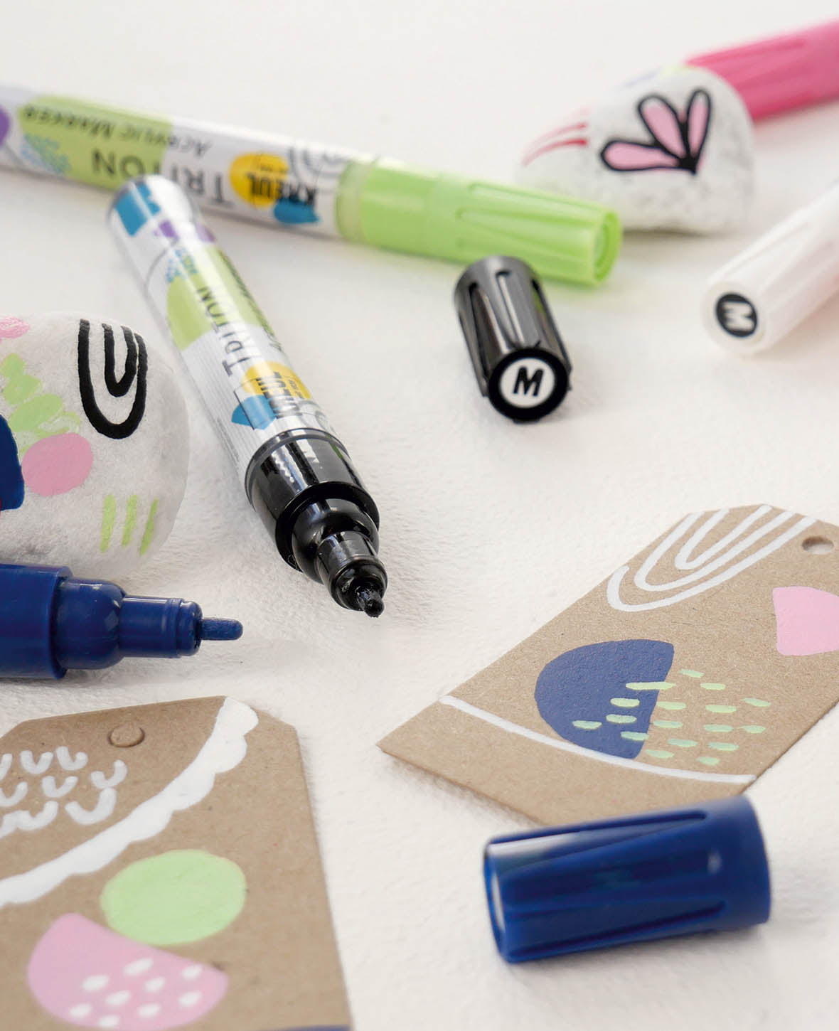 Triton Acrylic Marker medium 6er Set