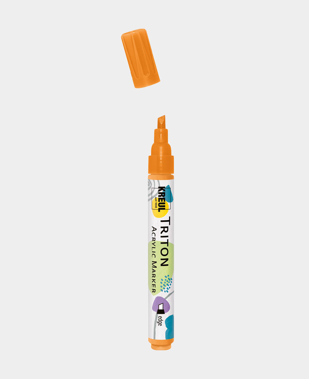 SOLO GOYA Marqueur peinture acrylique Triton 1.4 Orange fluo