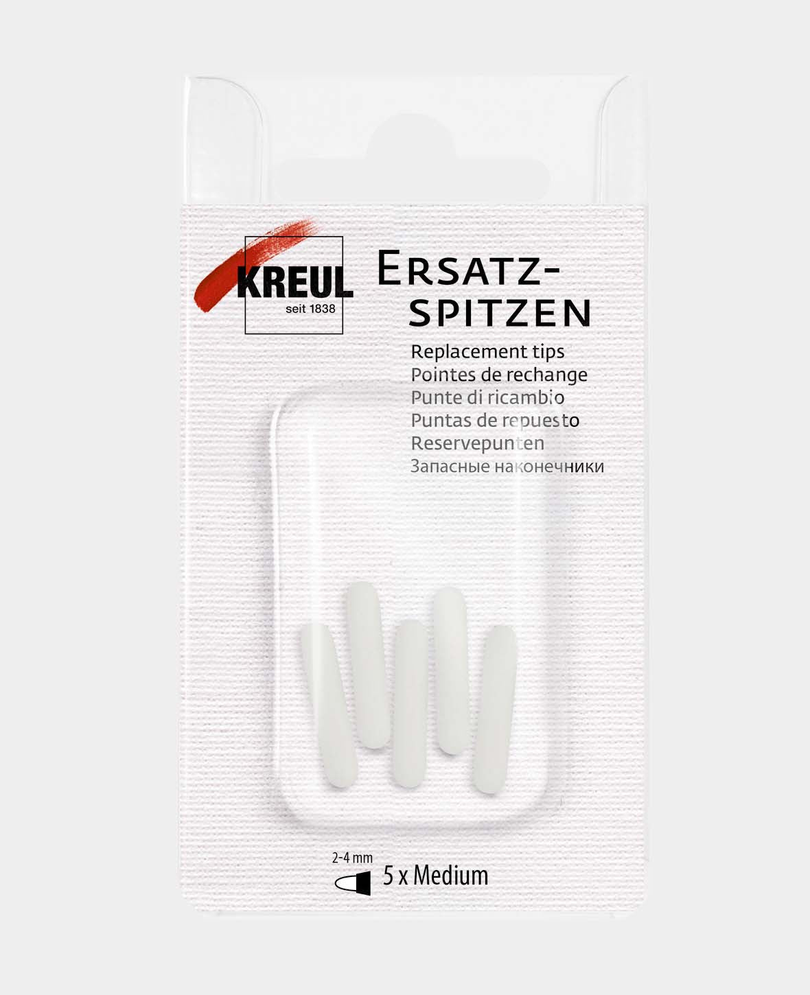 Replacement Nibs Medium 2-4 mm, for Triton Acrylic Marker, 5 pcs.