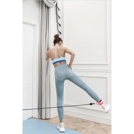 (1 Paire) Sangles de cheville unisexes pour poulie de câble de fitness