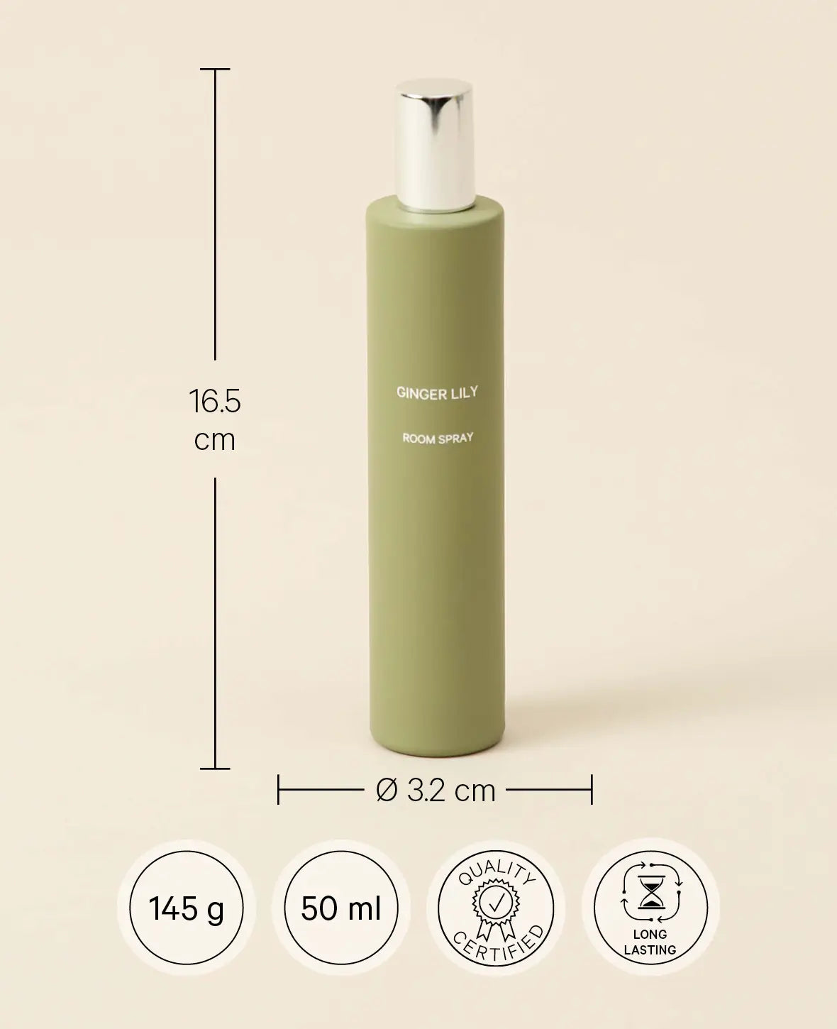 Room spray, 50 ml, Ginger Lily