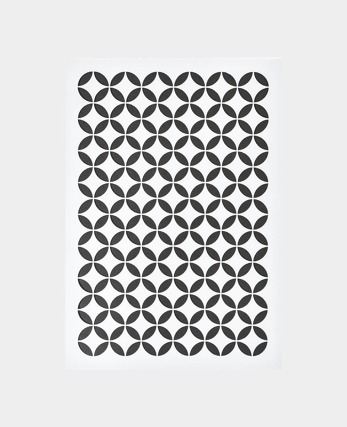 Gabarit ornemental, 148 x 210 mm (A5), blanc translucide