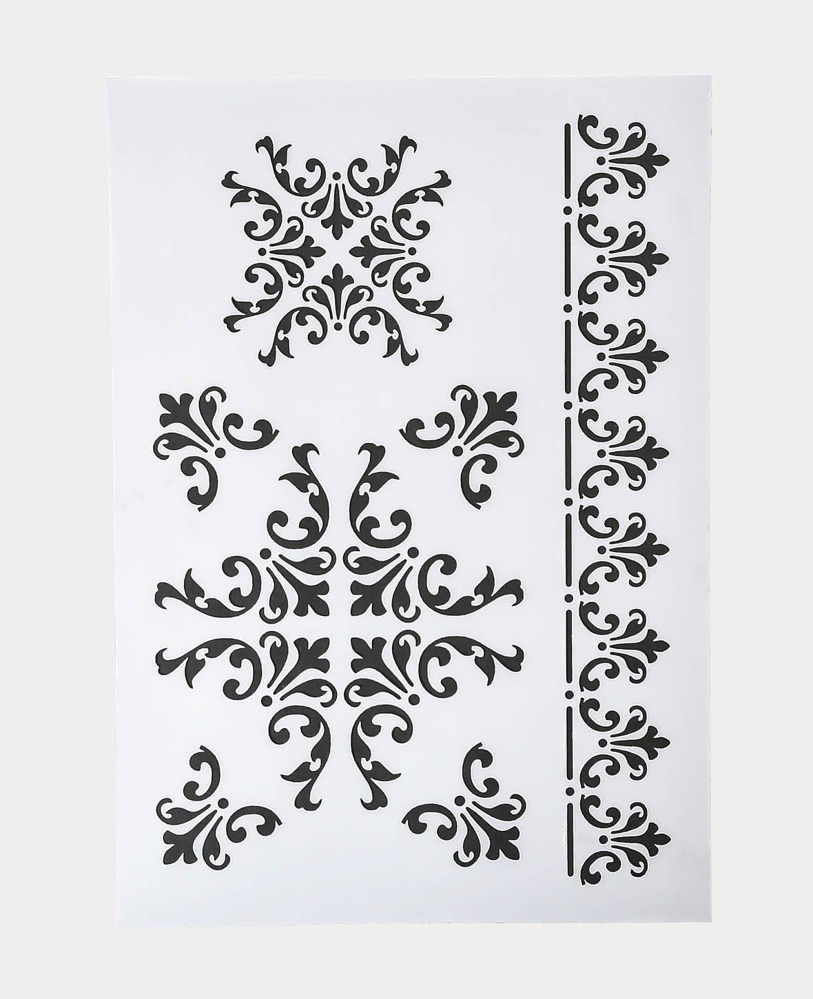 Gabarit de frises II, 210 x 297 mm (A4), blanc translucide