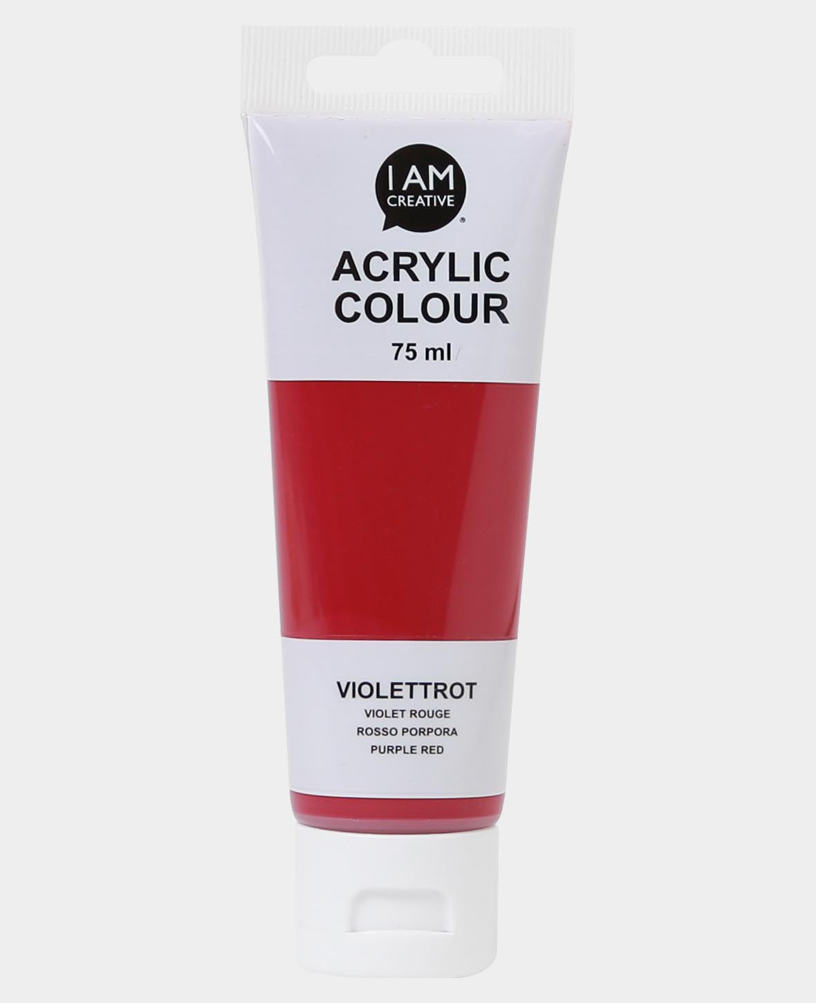 Peinture acrylique, Rouge violet, 75 ml