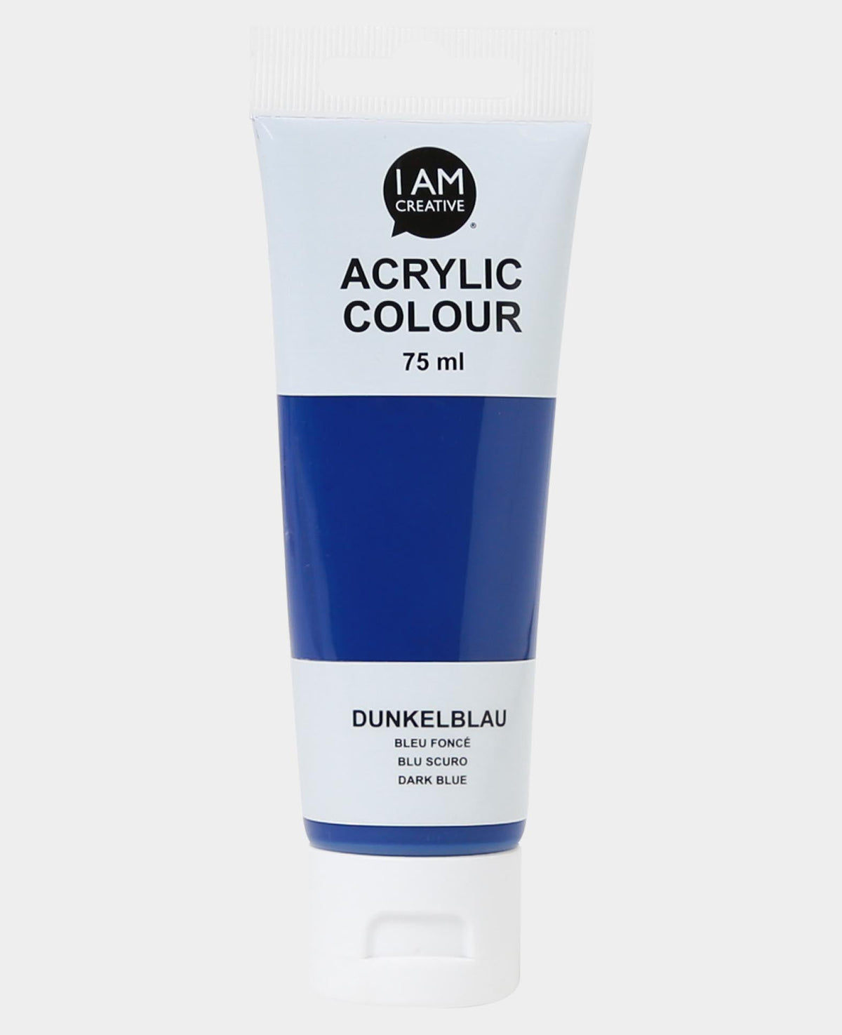 Peinture acrylique, Bleu foncé, 75 ml