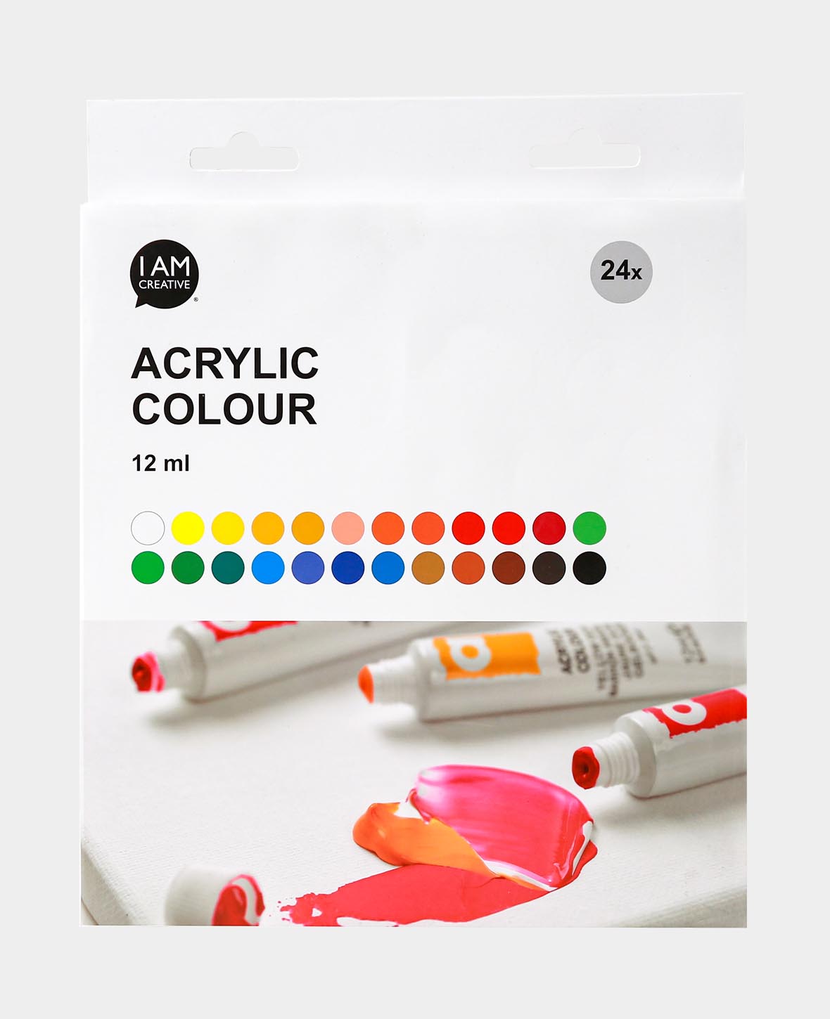 Acrylic Set Basic, 24 x 12 ml