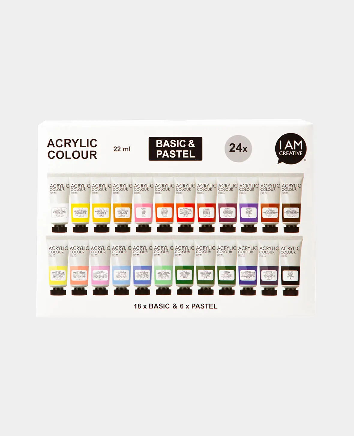 Acrylic Set, 24 x 22 ml