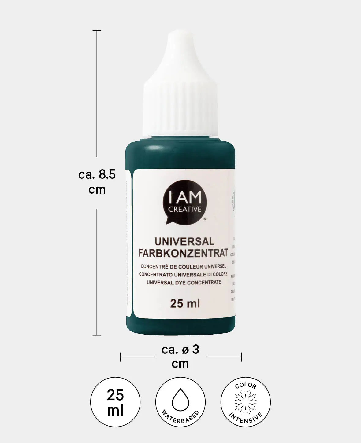 Concentré colorant universel, Vert, 25 ml