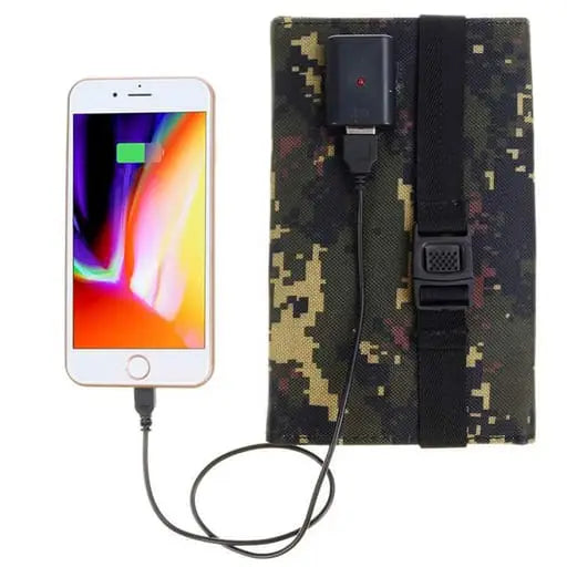 (20W) Faltbares Solar Panel Sonnenkollektor mit USB A Anschluss + Kara