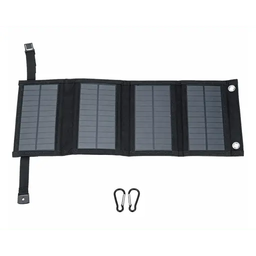 (20W) Faltbares Solar Panel Sonnenkollektor mit USB A Anschluss + Kara