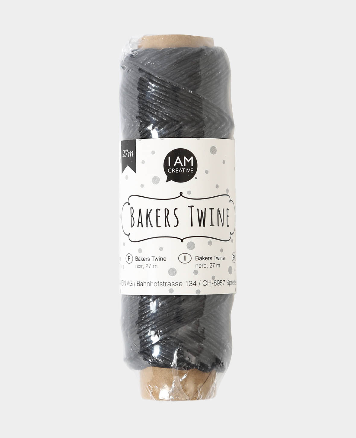 Bakers Twine, schwarz