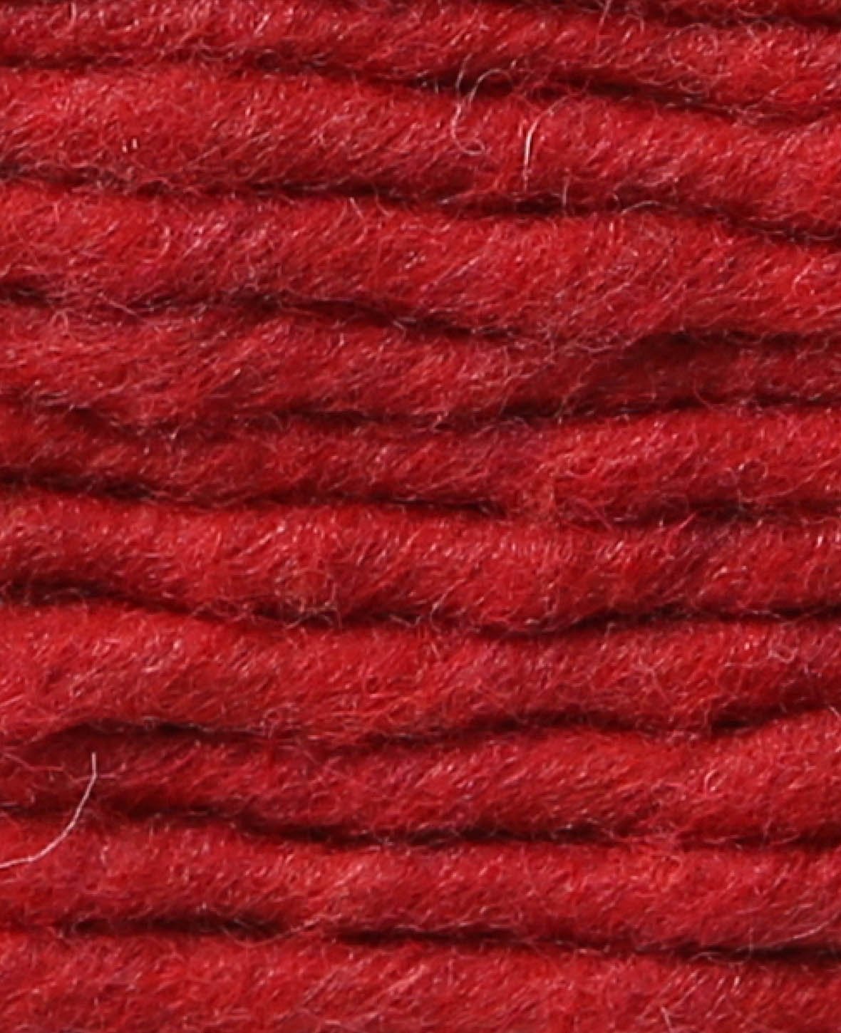 Cordon en feutre, rouge, 10 mm x 2 m