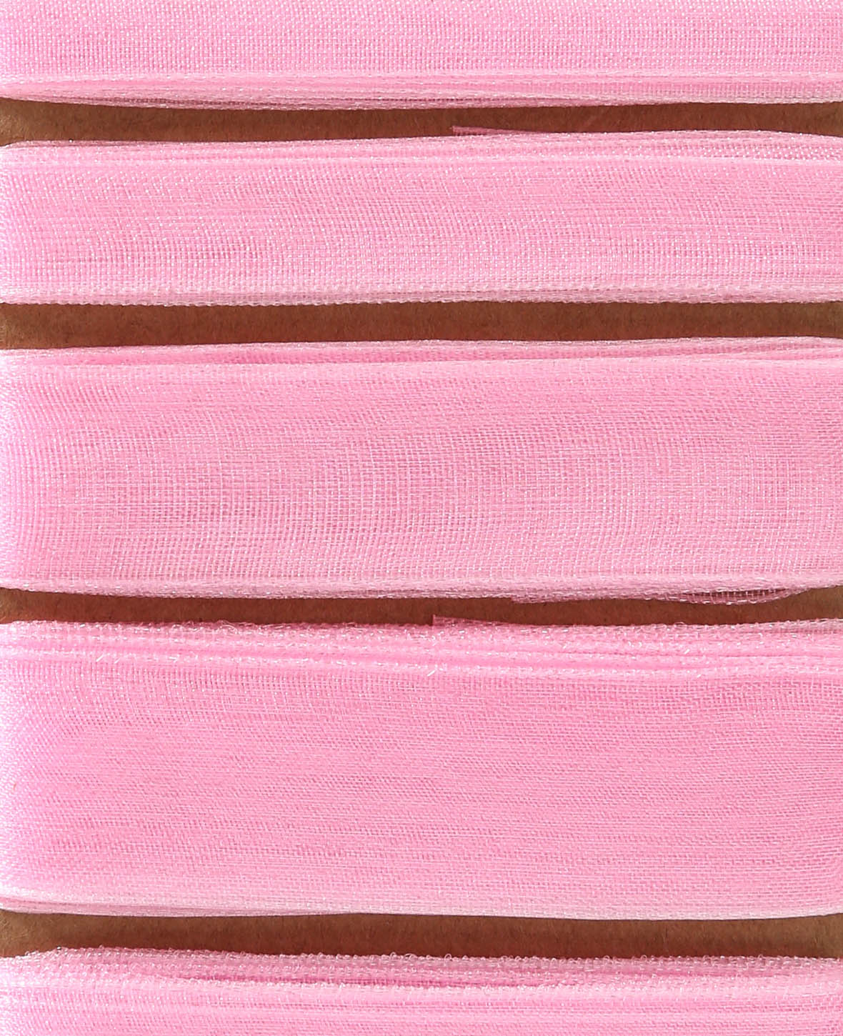 Organzaband 6 x 2 m, rosa