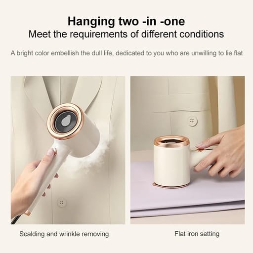 (50ml) Mini Steam Iron Portable Garment Steamer for