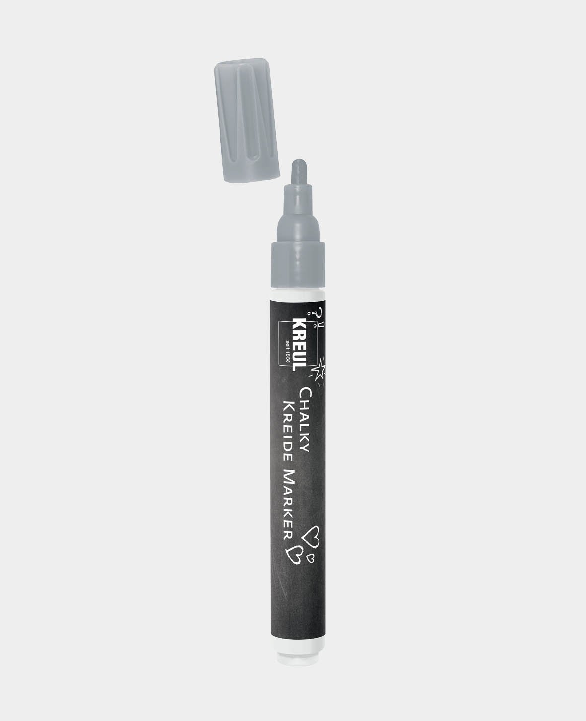 KREUL Chalky Chalk Marker medium Silver Show