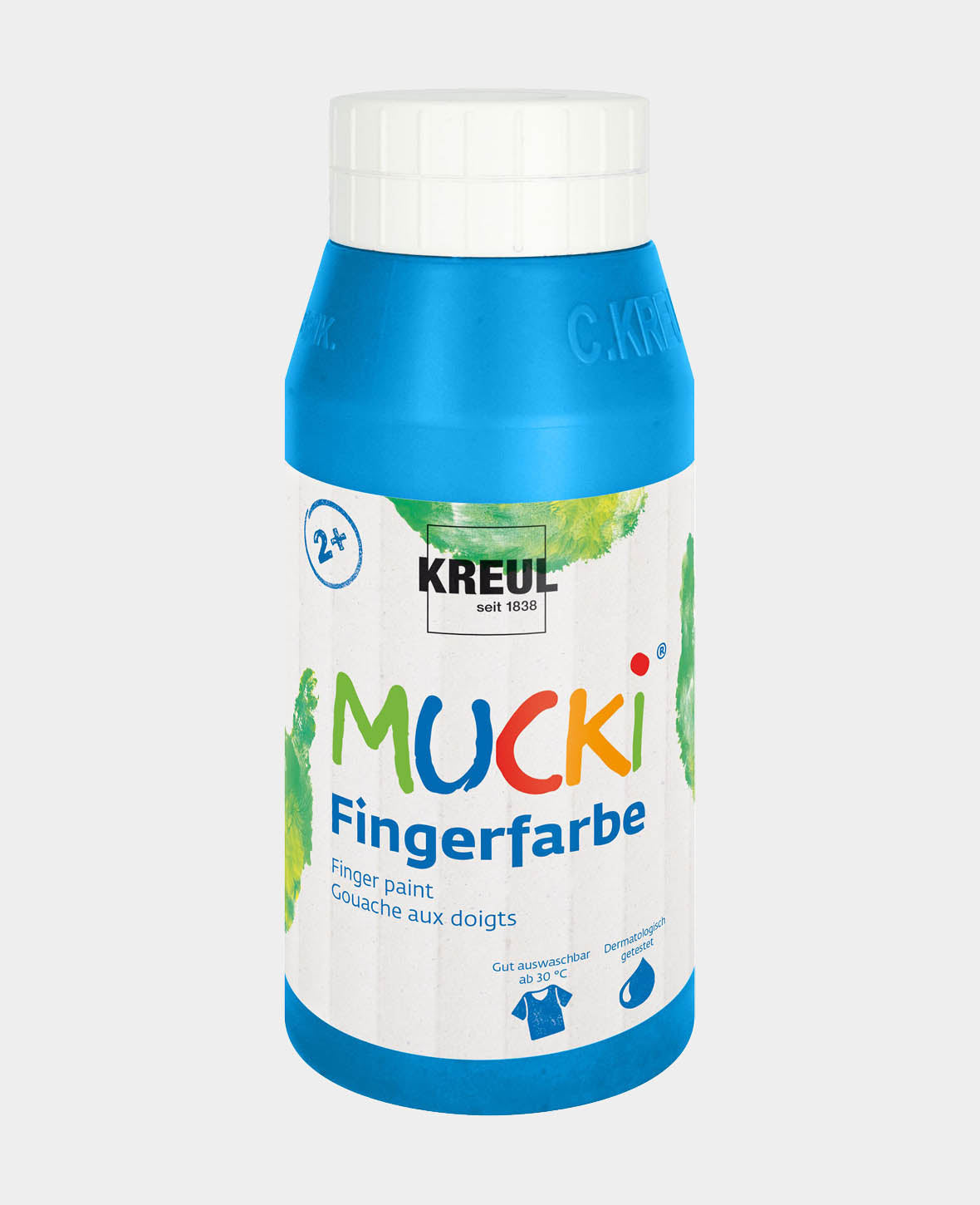 MUCKI Fingerfarbe Blau 750 ml