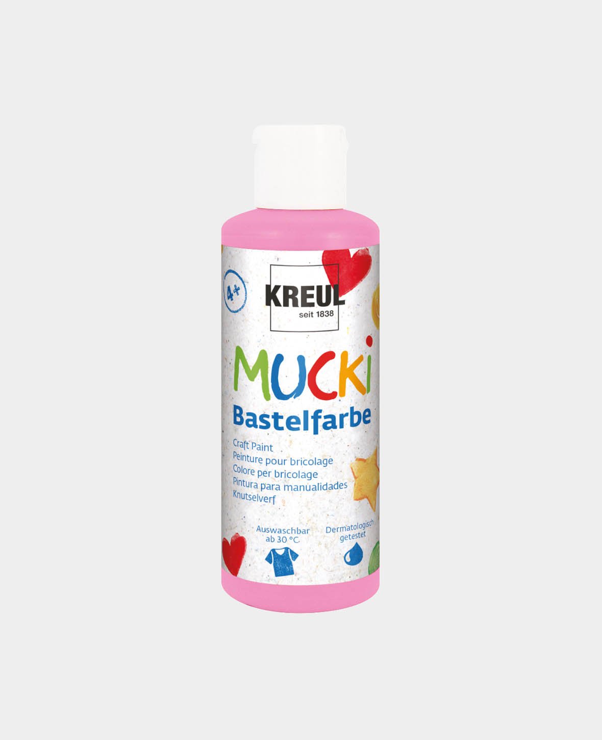 MUCKI Peinture bricolage Rose 80 ml